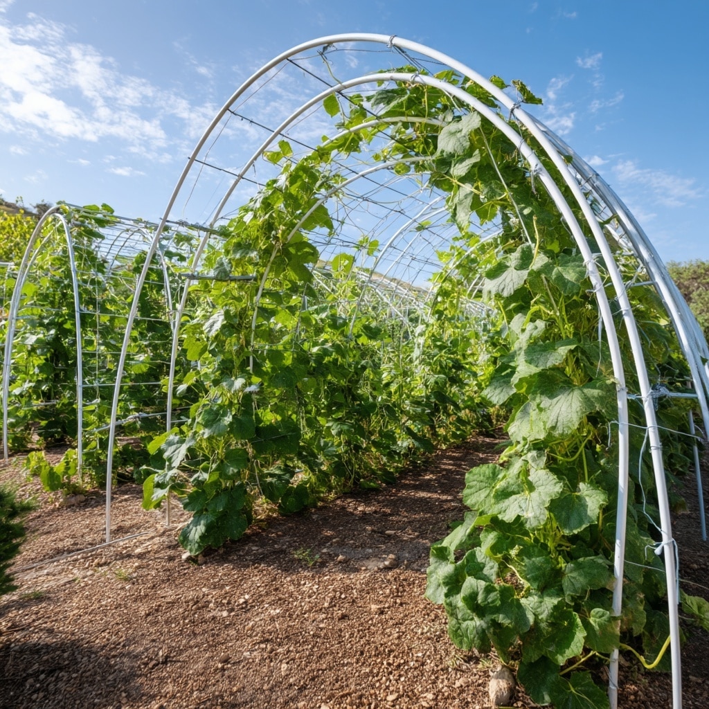 PVC Pipe Trellis