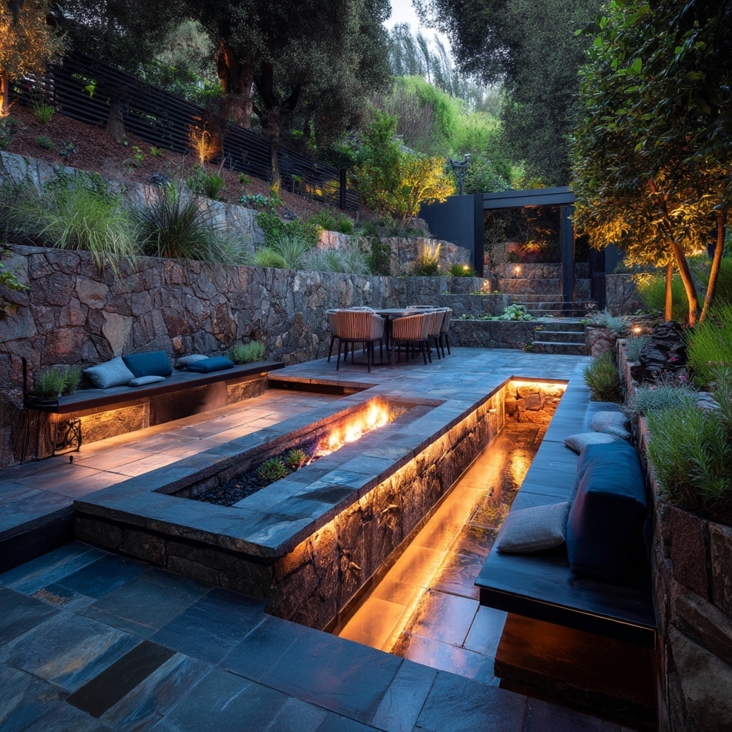 12 Backyard Fire Pit Ideas for Cozy Outdoor Living 16 Sunken Fire Pit