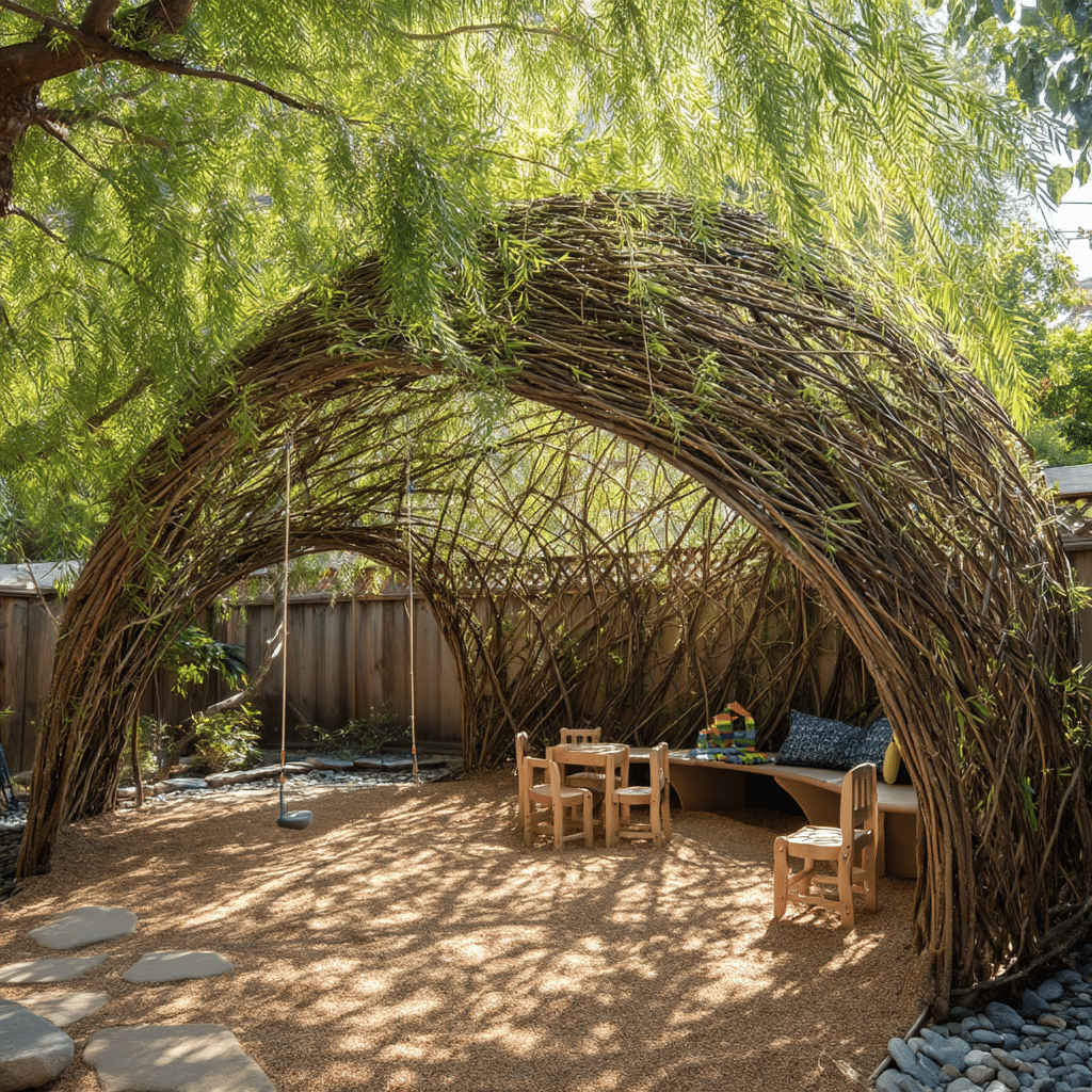Living Willow Dome Playhouse
