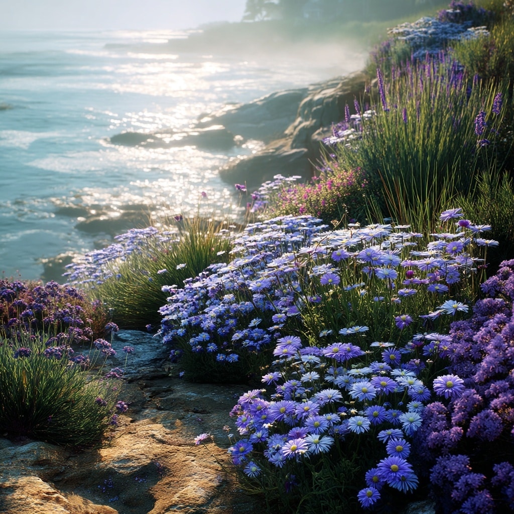 Seaside Daisy (Erigeron glaucus)