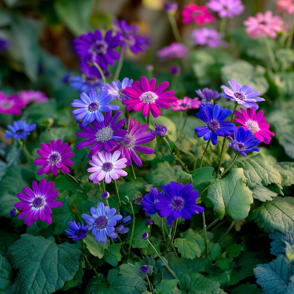 Cineraria (Pericallis × hybrida)