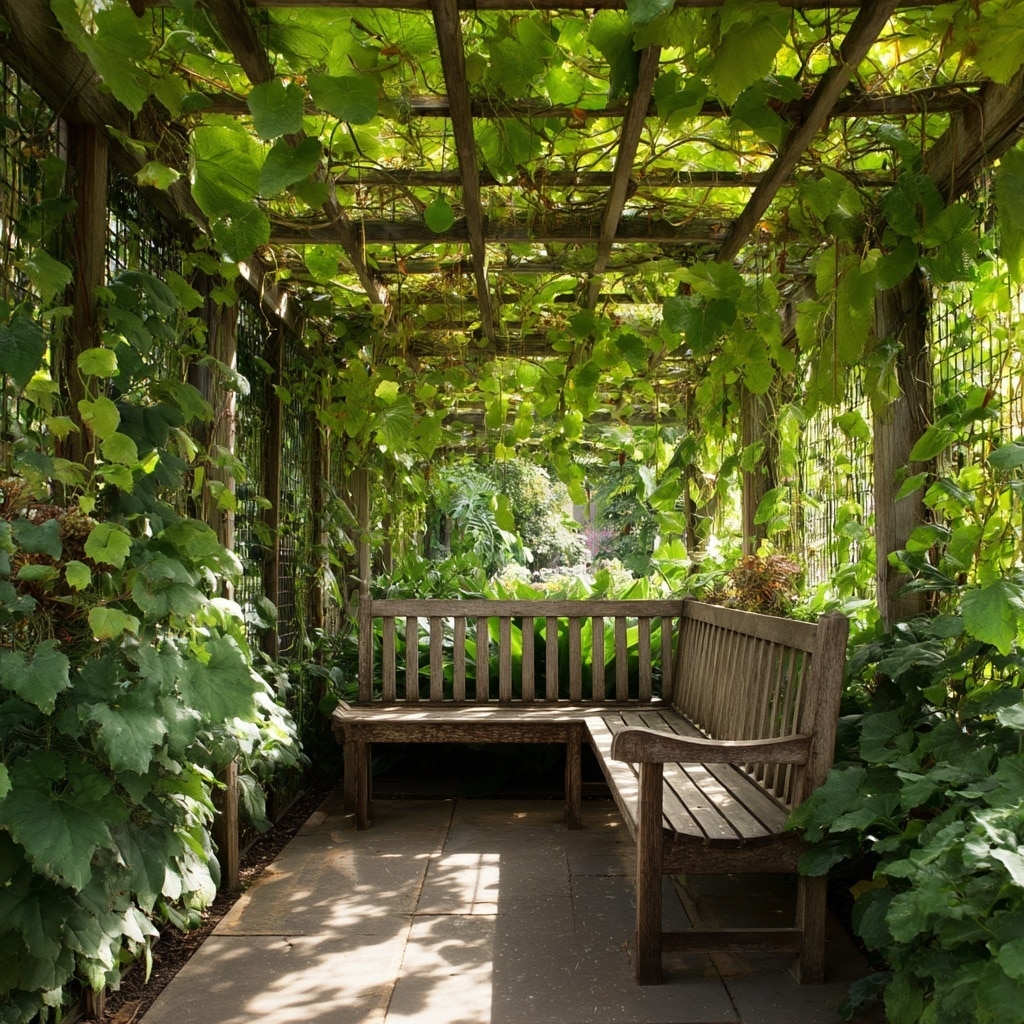 Trellis Bench