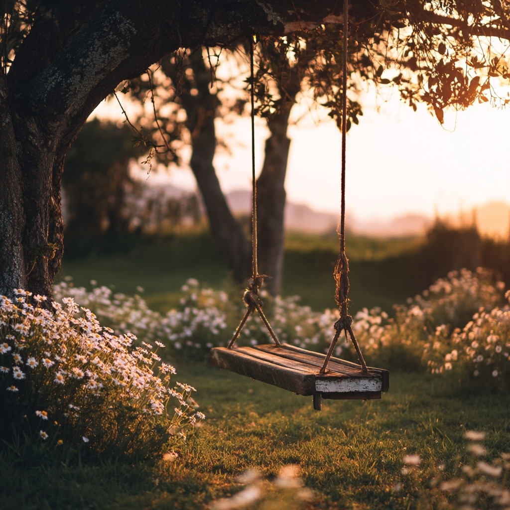 20 Charming Garden Nook Ideas for Your Backyard 21 Rustic Swing Garden Nook