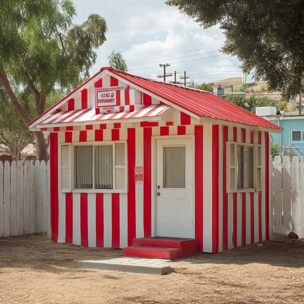 19+ Hilarious Chicken Coop Ideas for Backyard Fun 21 KFC Cluck House Parody