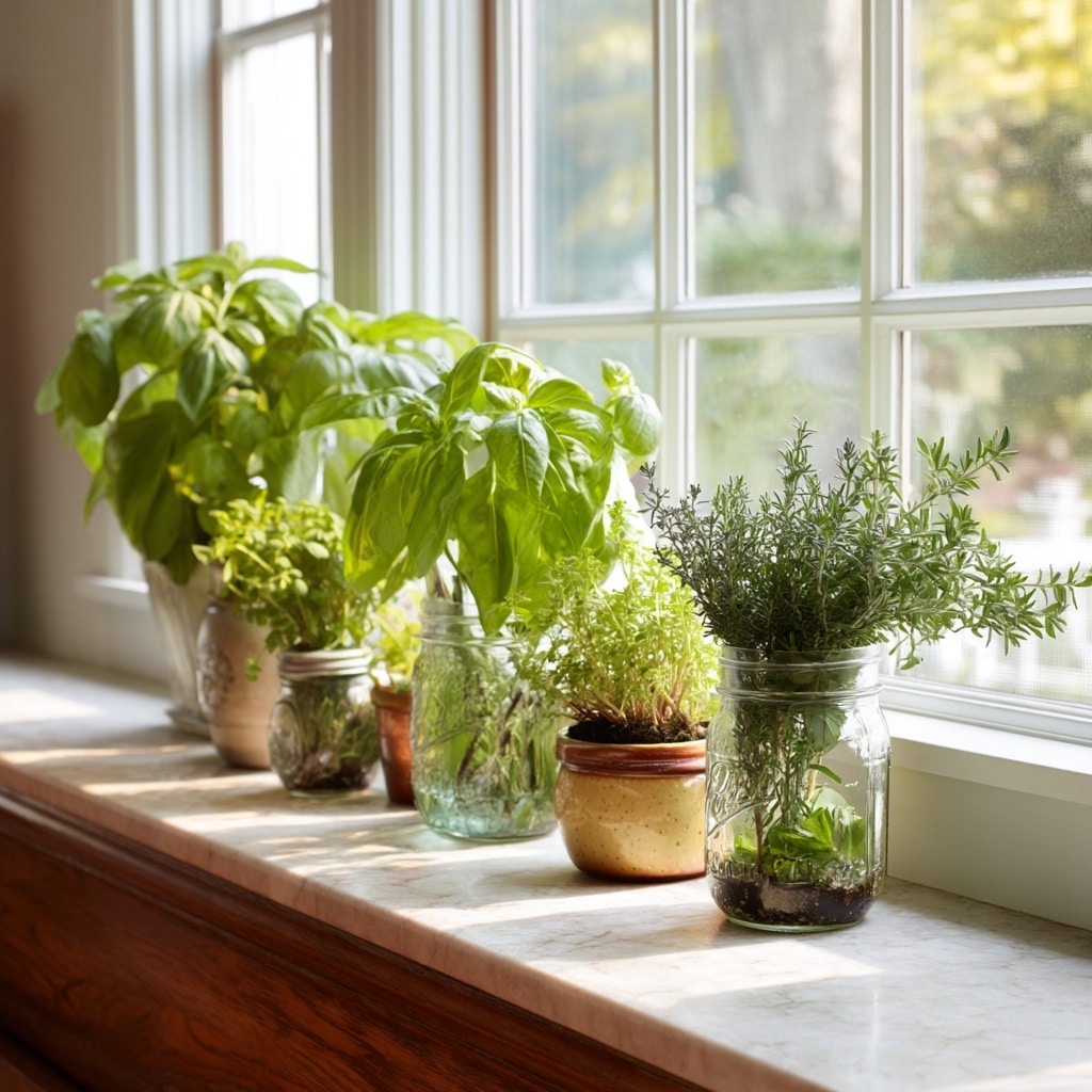 10 Best Home Garden Ideas for Every Space 3 Indoor Herb Gardens