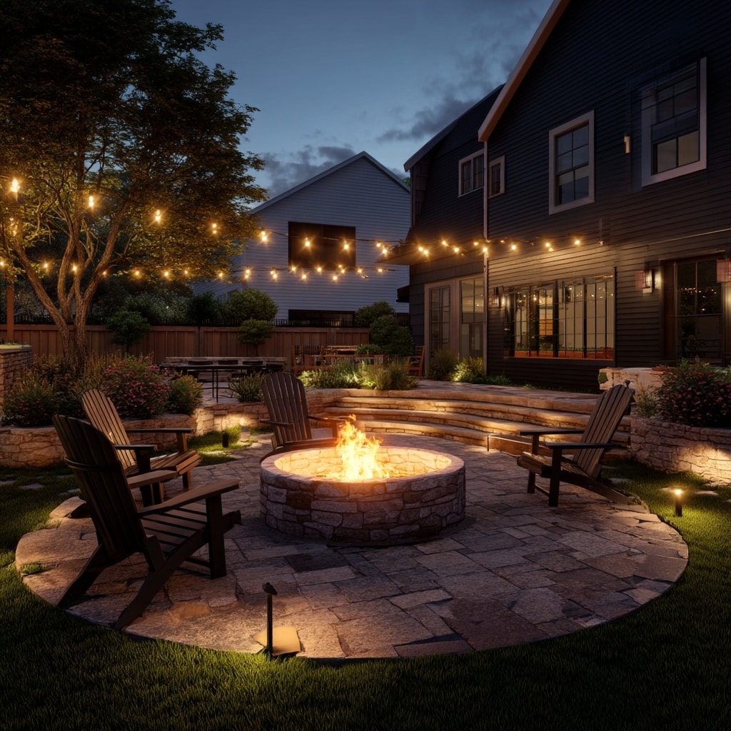 Add a Cozy Fire Pit Area