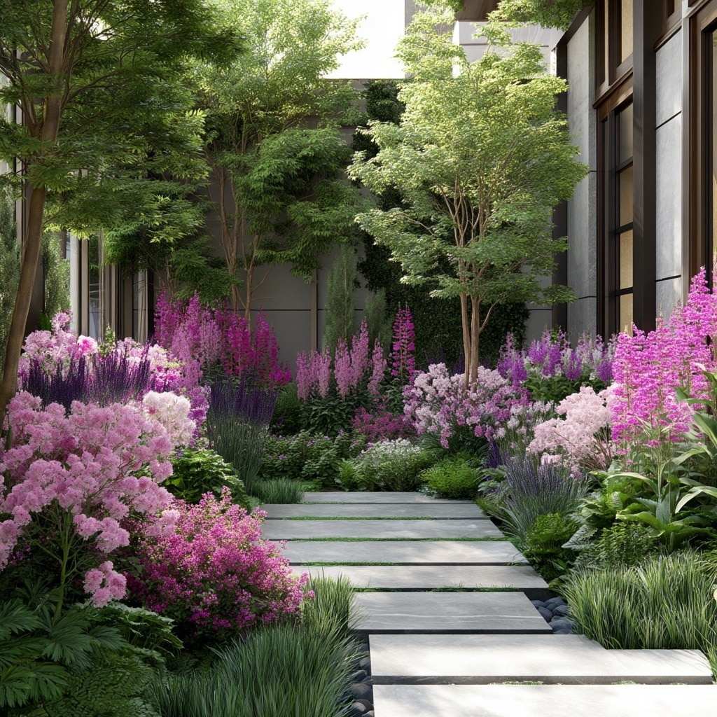 How to Use Pink Flowers in Garden Design
