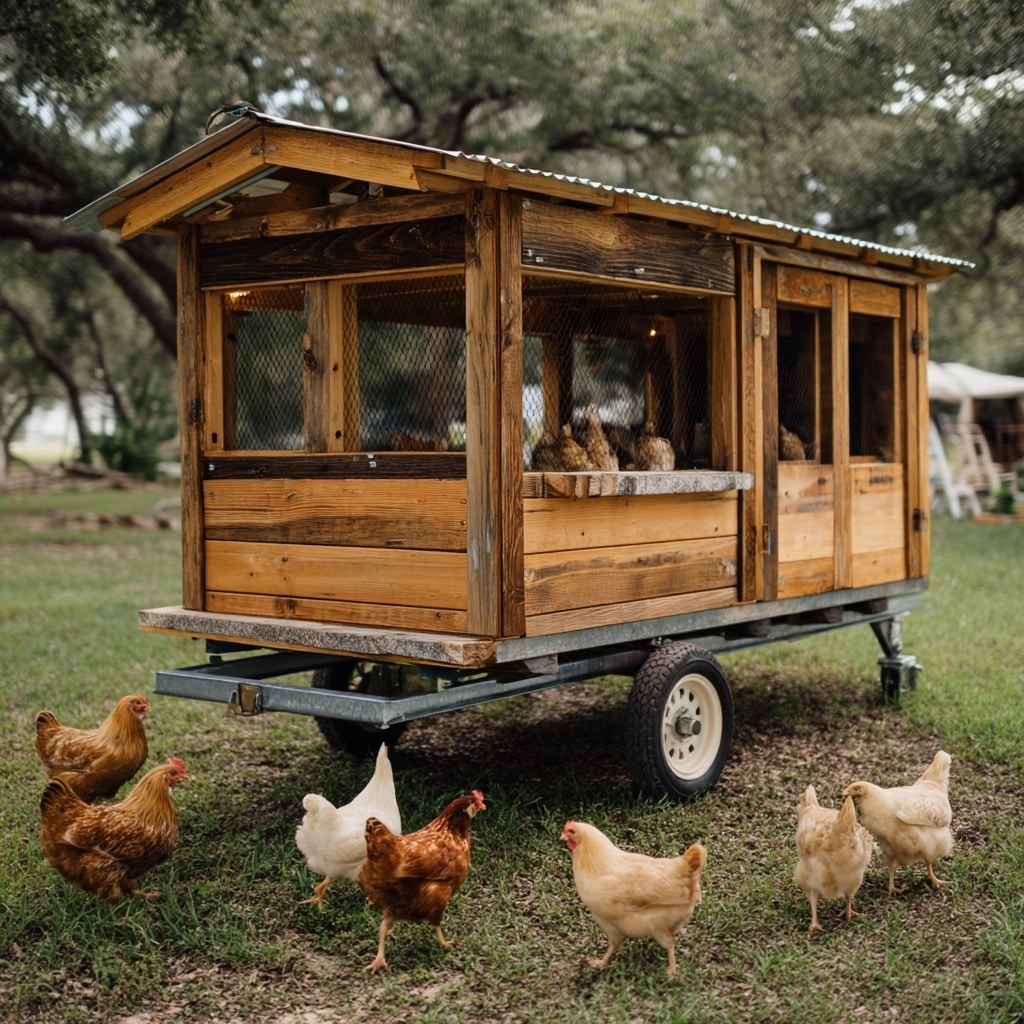 Mobile Coop on Wheels