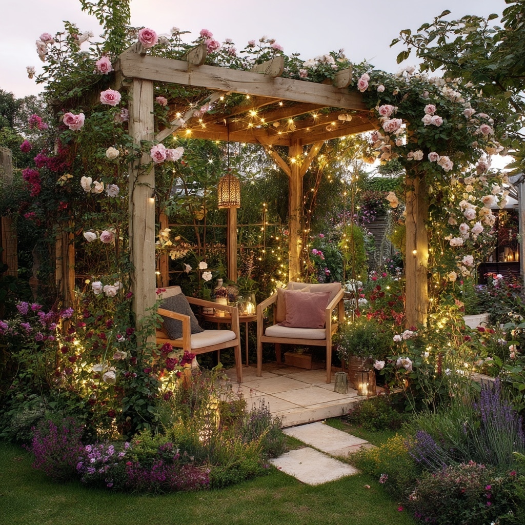 20 Charming Garden Nook Ideas for Your Backyard 5 Pergola Retreat Garden Nook
