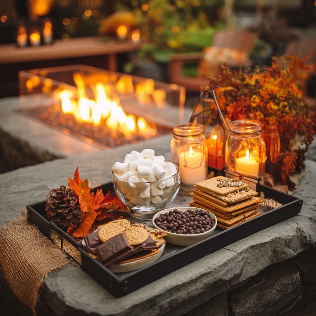  Set Up a S’mores Spread