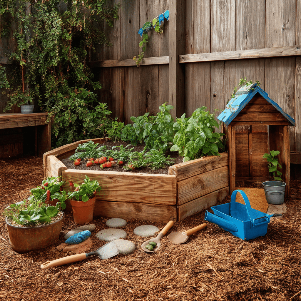 Tuck in a Kid-Friendly Planting Corner or Sensory Zone