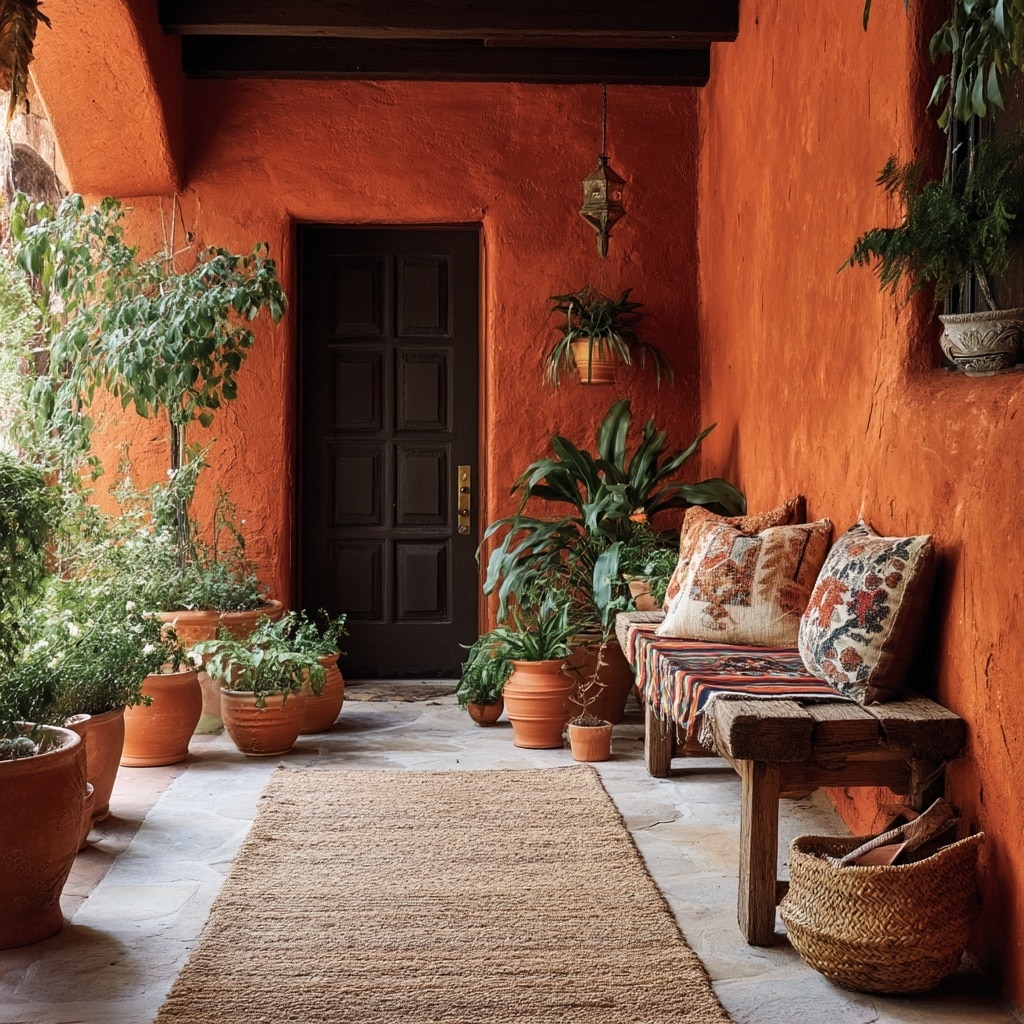  Use Earthy Textures & Warm, Natural Colors