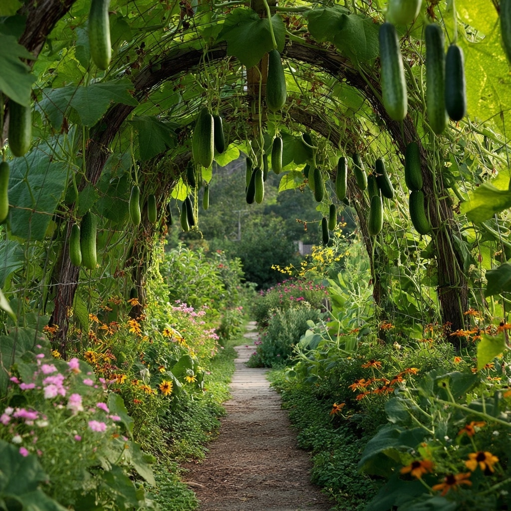 Arched Trellis