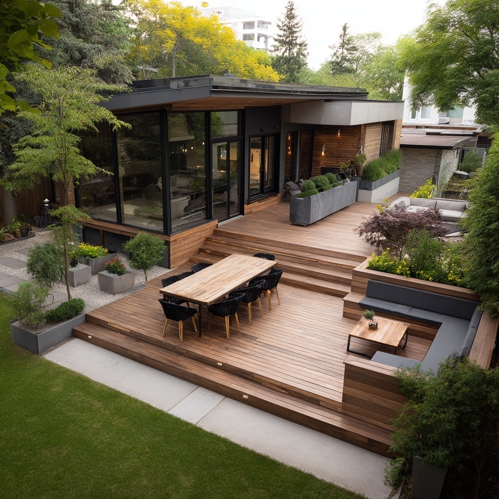 Multi-Level Deck Design