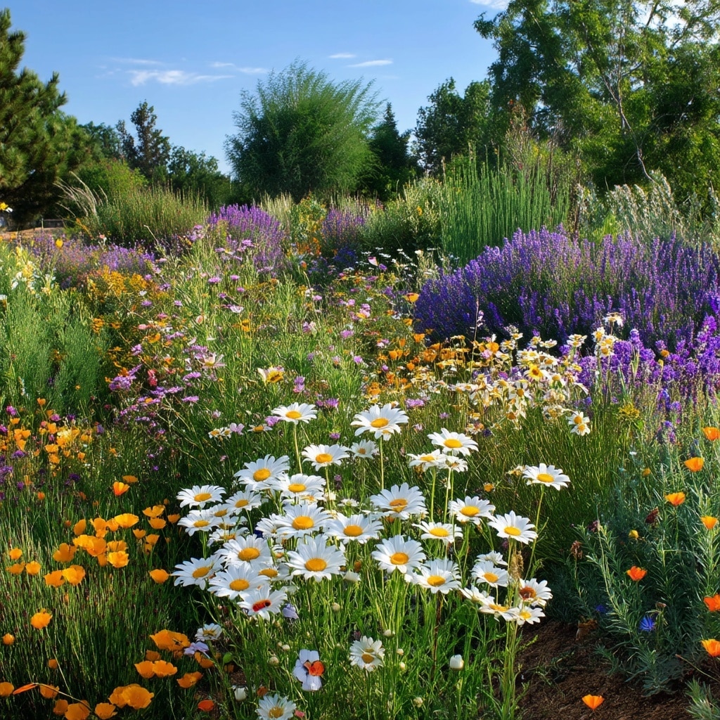 10 Large Fairy Garden Ideas for a Magical Backyard 5 Plant a Wildflower Meadow for the Fairies