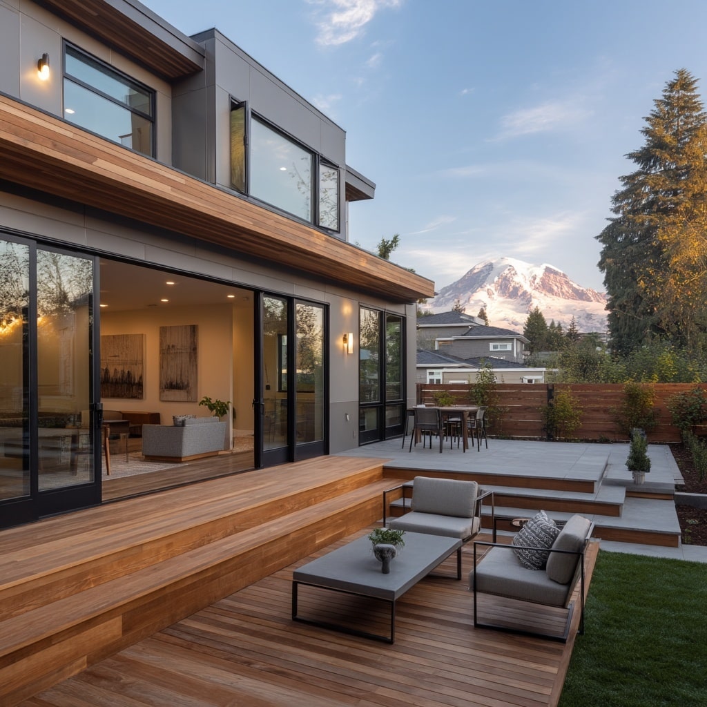 A Backyard Patio with a View and a Purpose