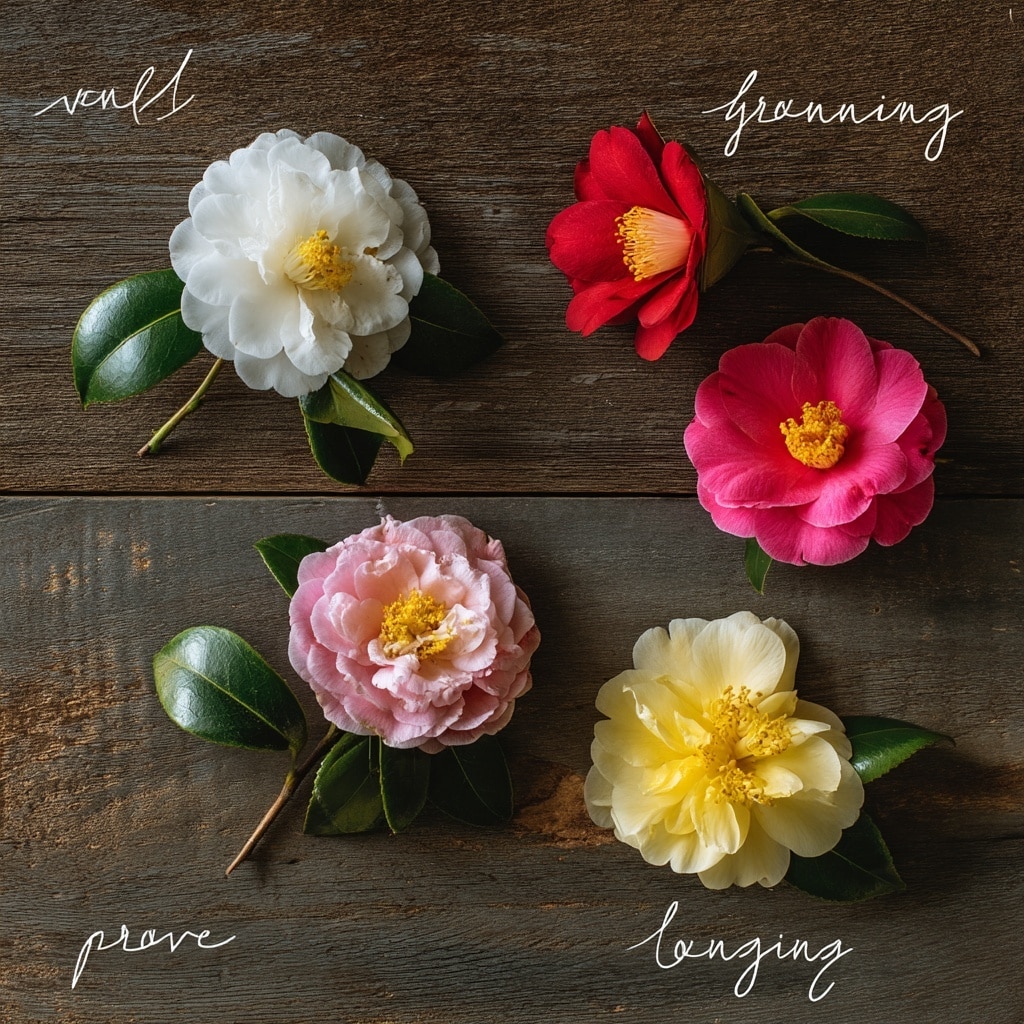 Camellia Flower Color Meanings