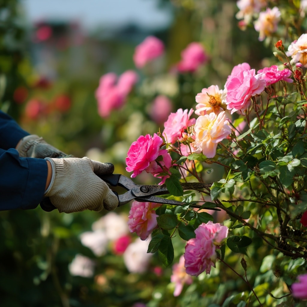 Caring for Established Roses