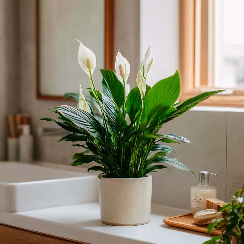  Peace Lily – The Elegant Air Purifier

