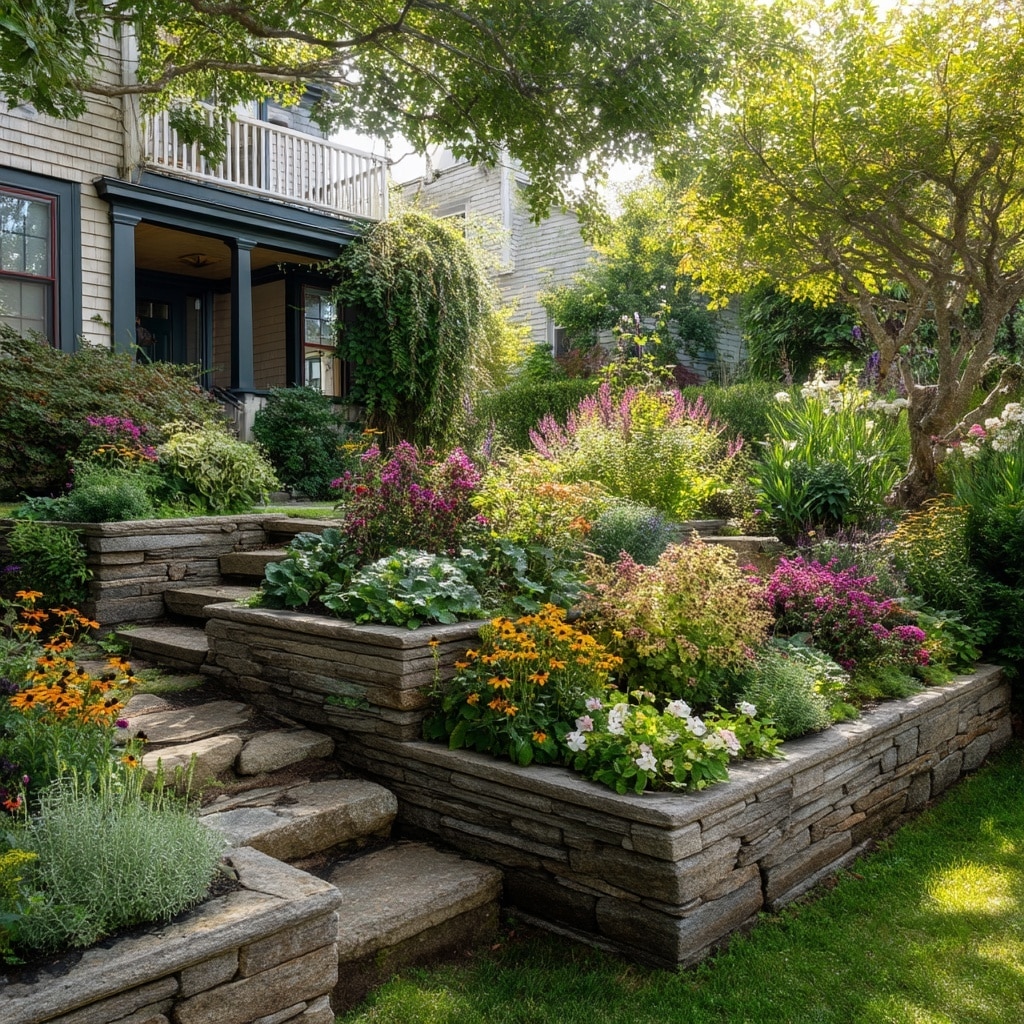 Raise Your Flowerbeds for Impact and Structure