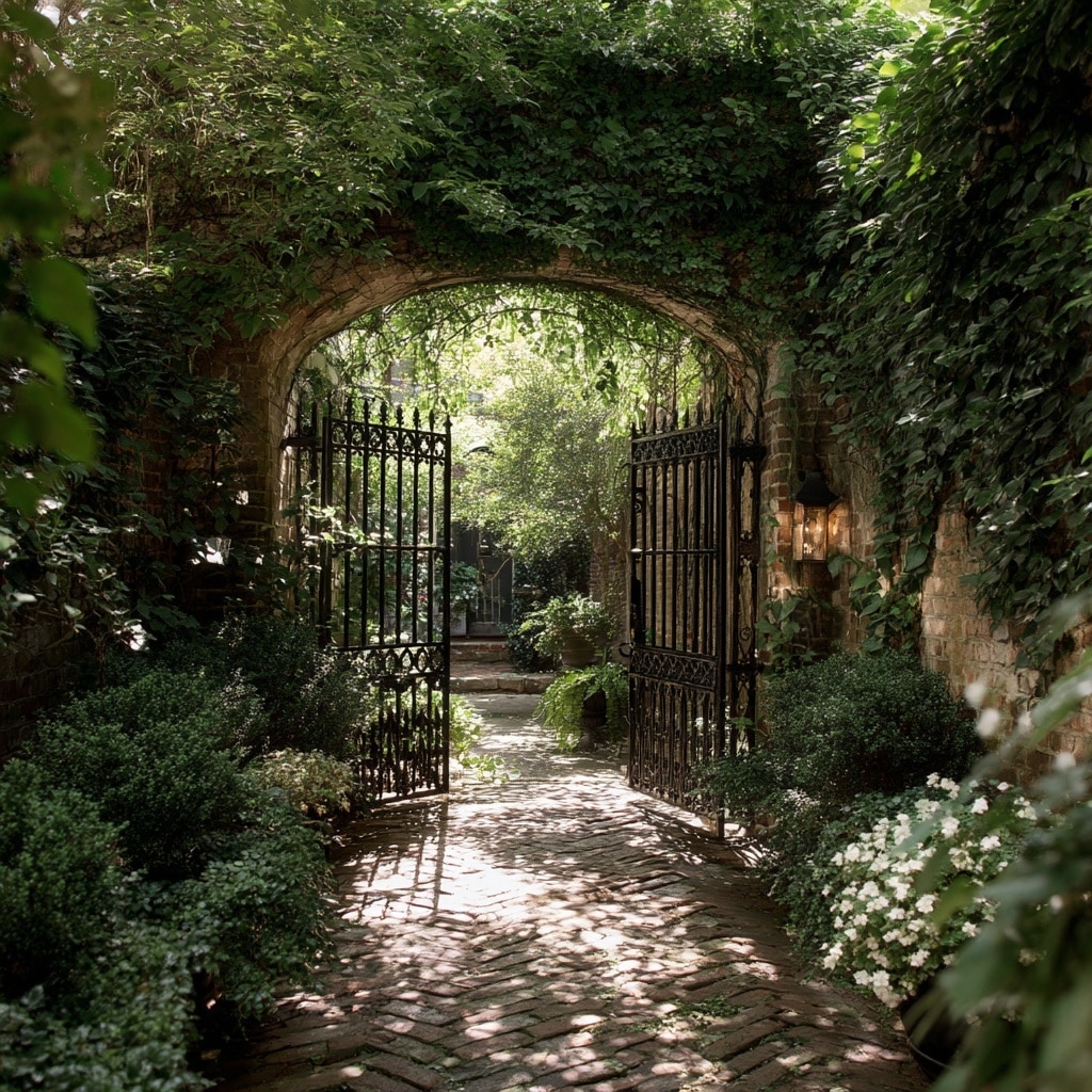 20 Charming Garden Nook Ideas for Your Backyard 6 Secret Gate Garden Nook