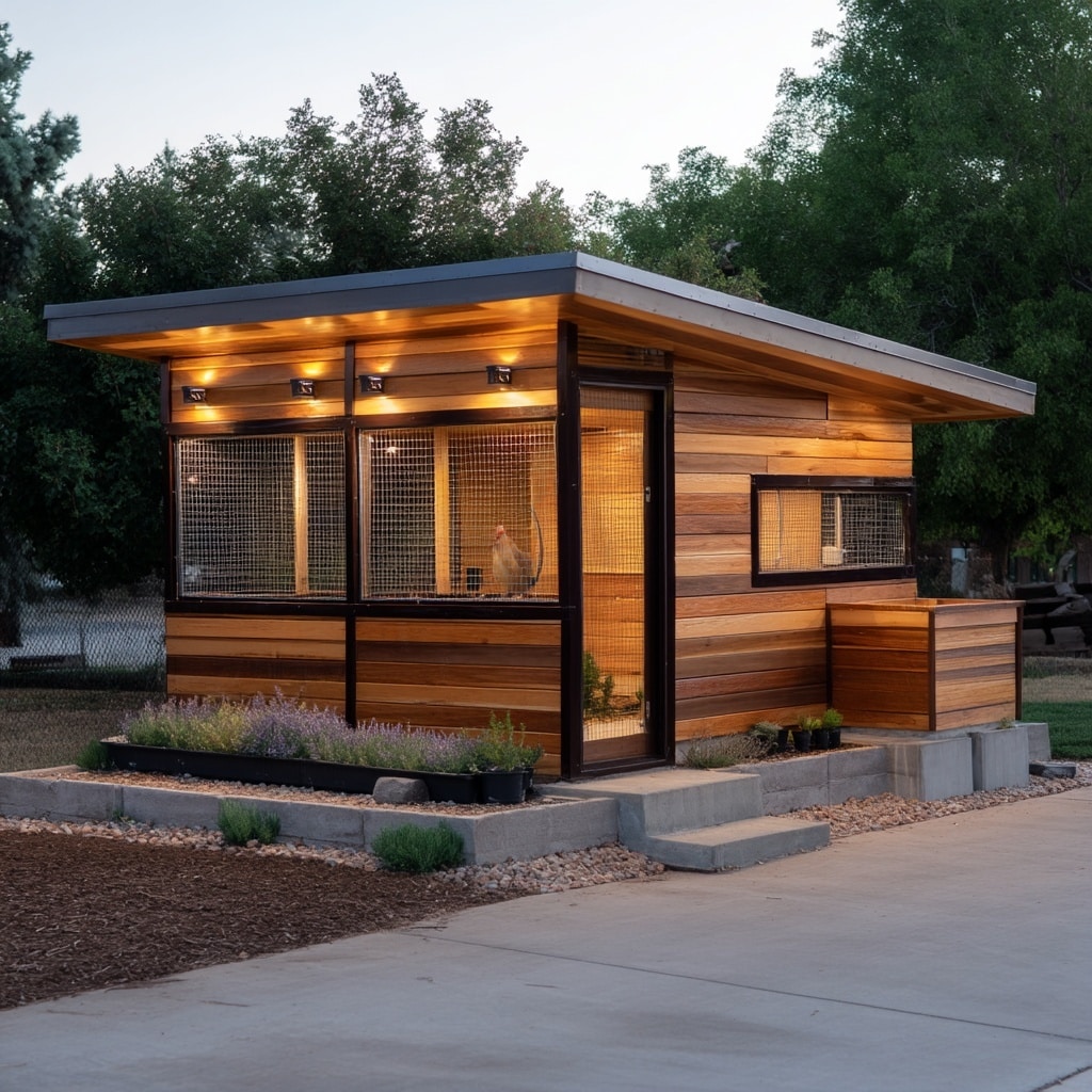  Sleek Modern Coop