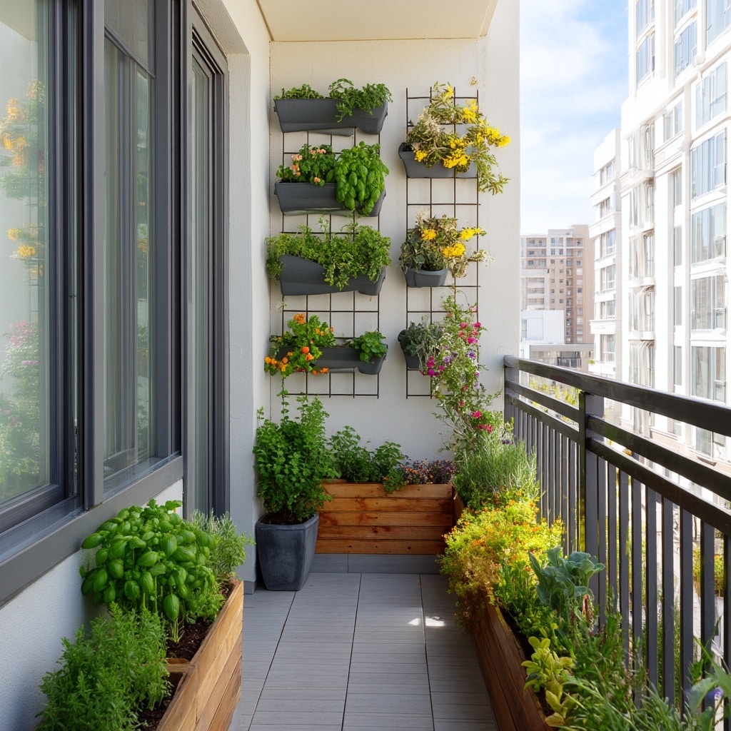Vertical Gardening in Small Spaces