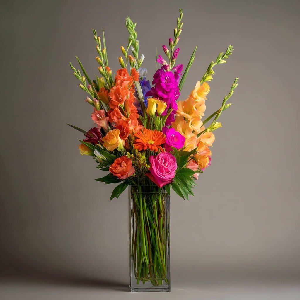 Vertical Flower Arrangement