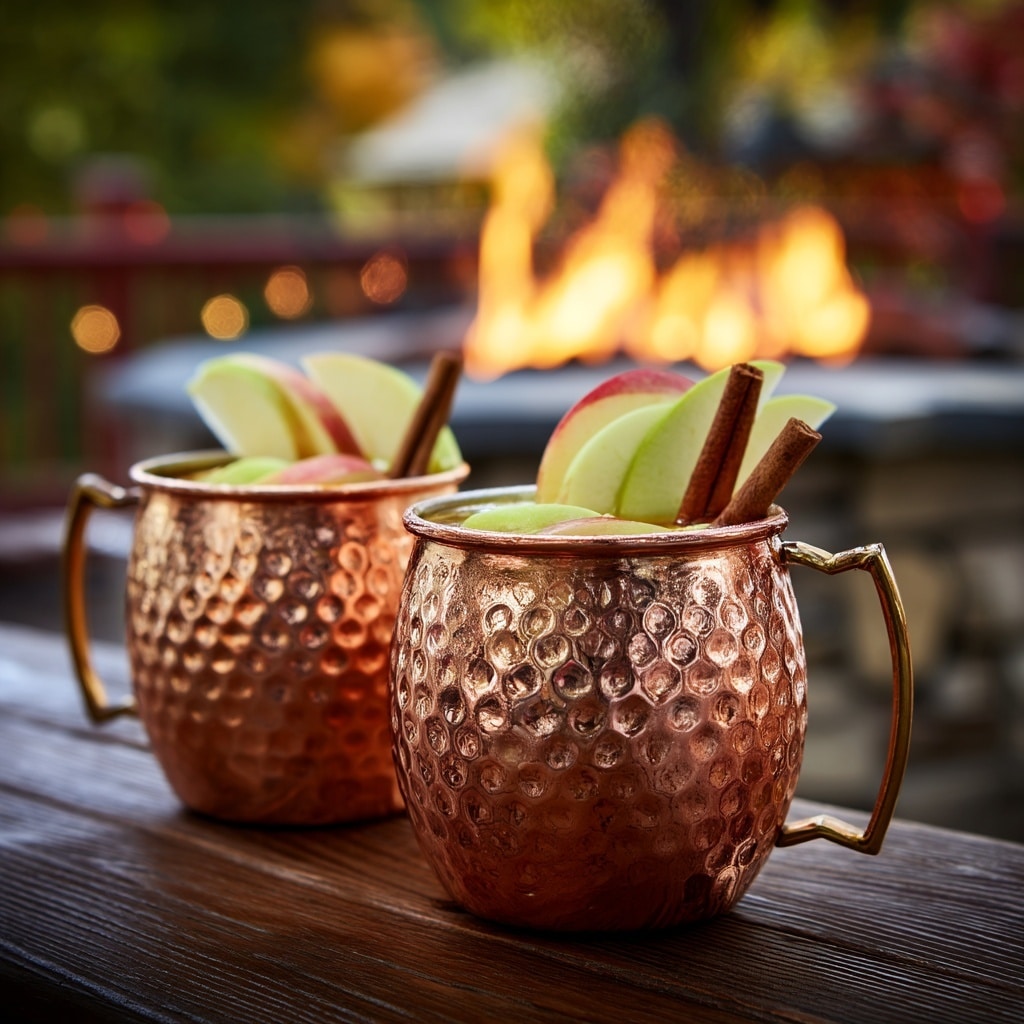  Serve Cider in Copper Mugs