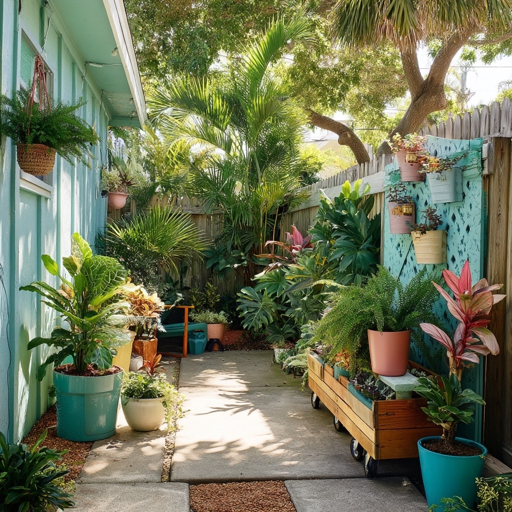 . Go Portable with Plants