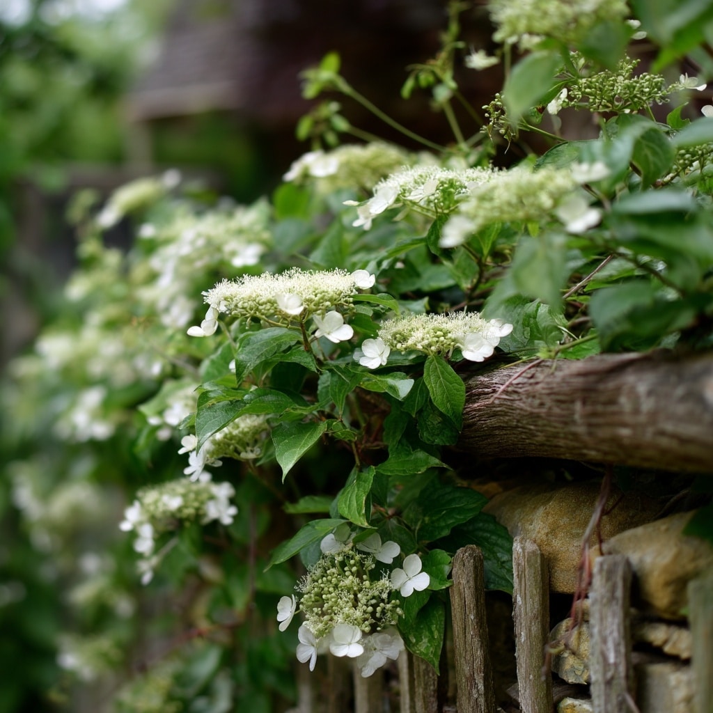 Going Vertical with Climbing Hydrangeas