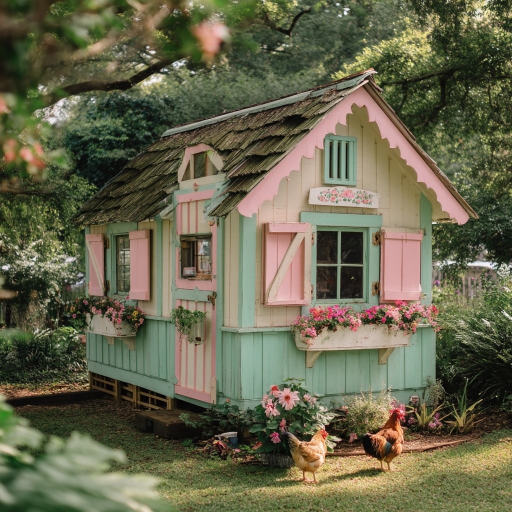  Pretty Pastel Coop