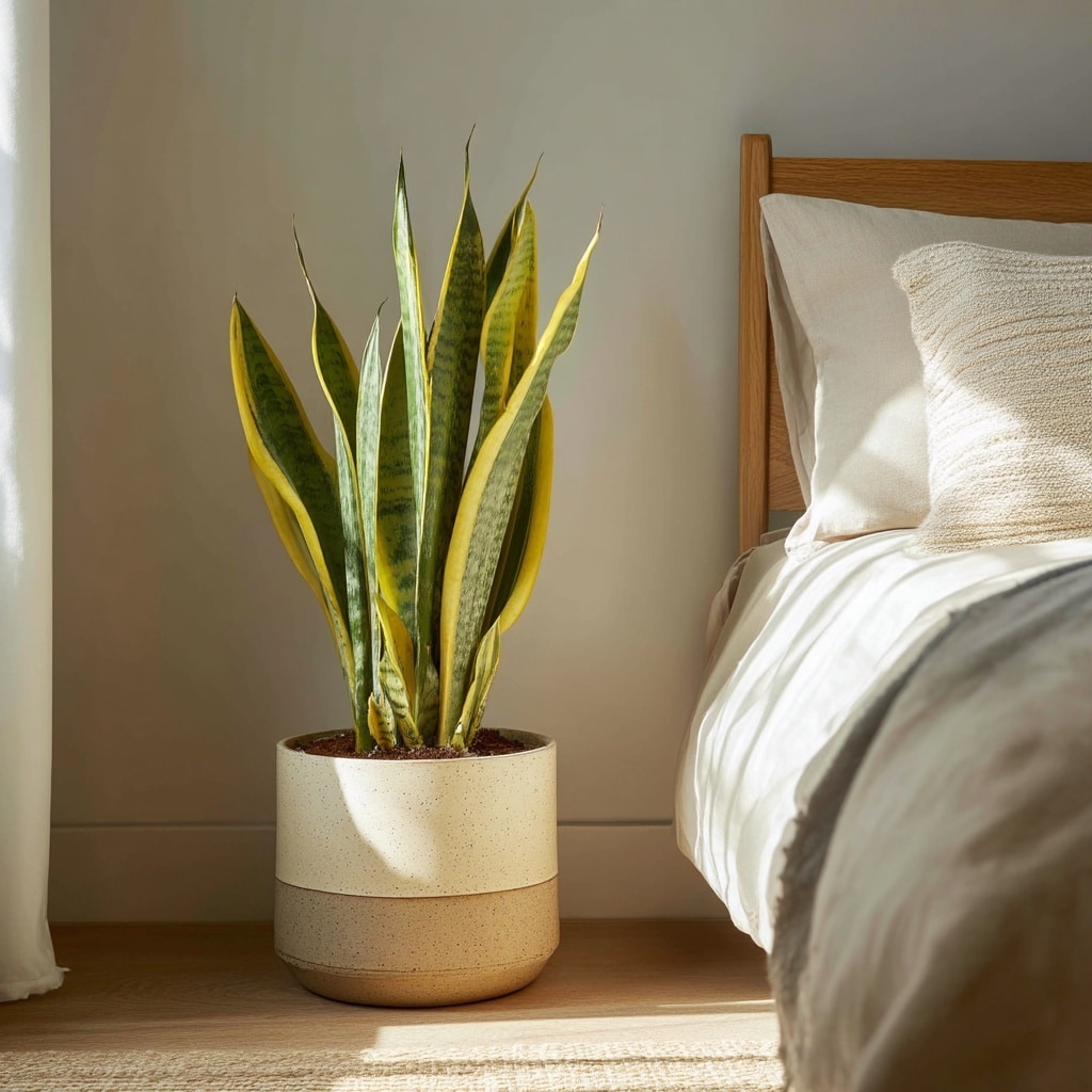 Snake Plant – The Nighttime Oxygen Booster