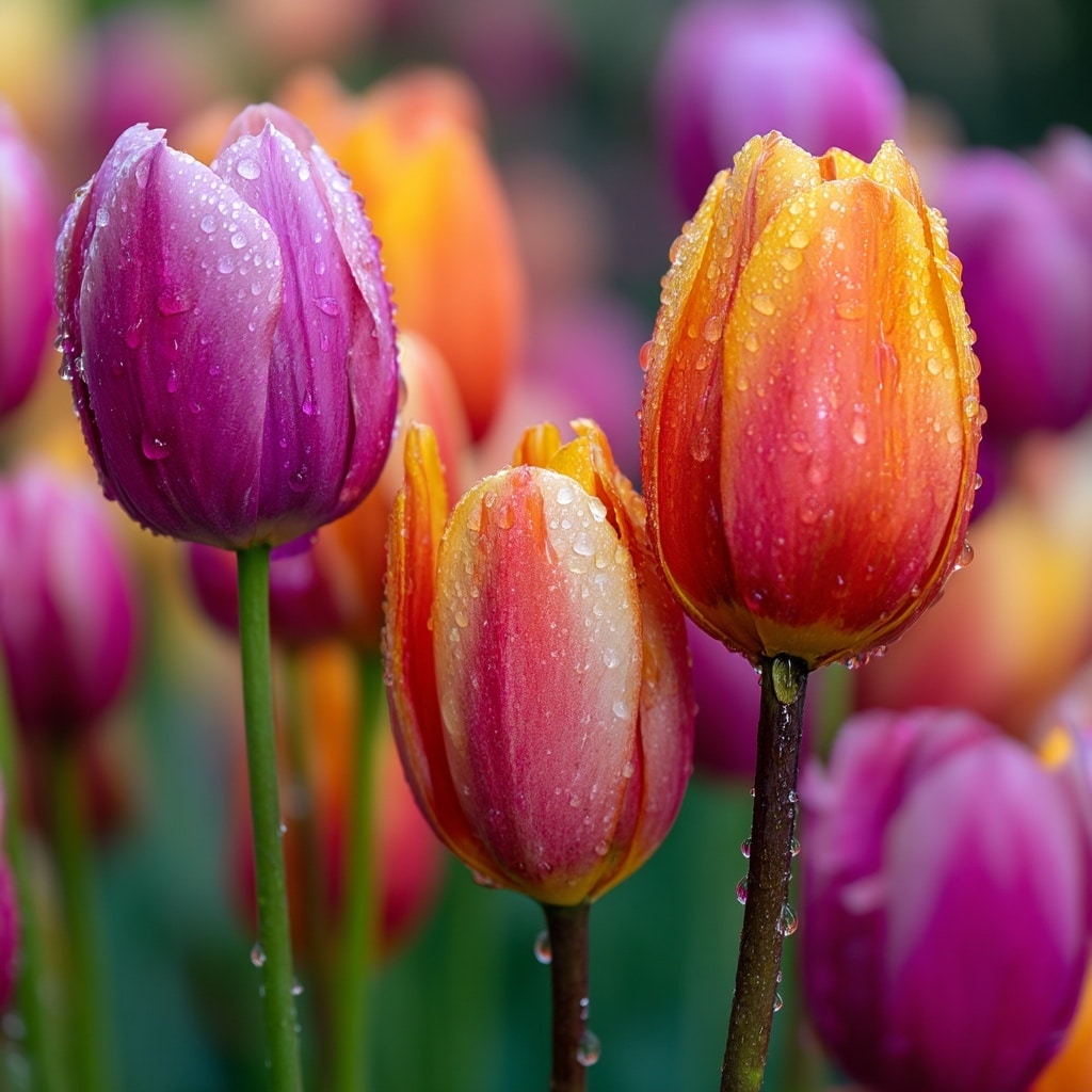  Tulip Blooming Season & Regrowth