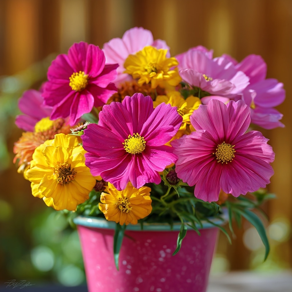 30 Flower Color Combinations for Pots That Always Work 9 30 Flower Color Combinations for Pots That Always Work