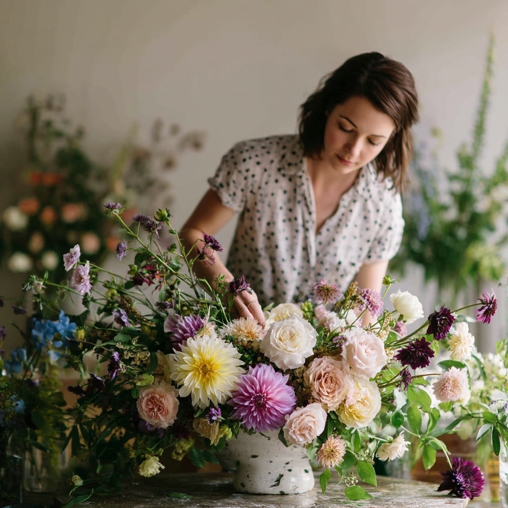 Add Focal Flowers with Intention