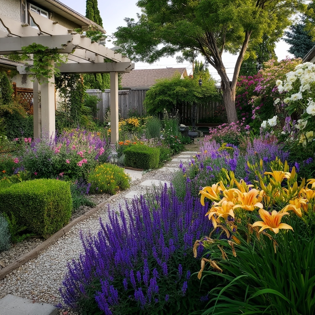 Blend Perennials with Hardscape for Lasting Impact