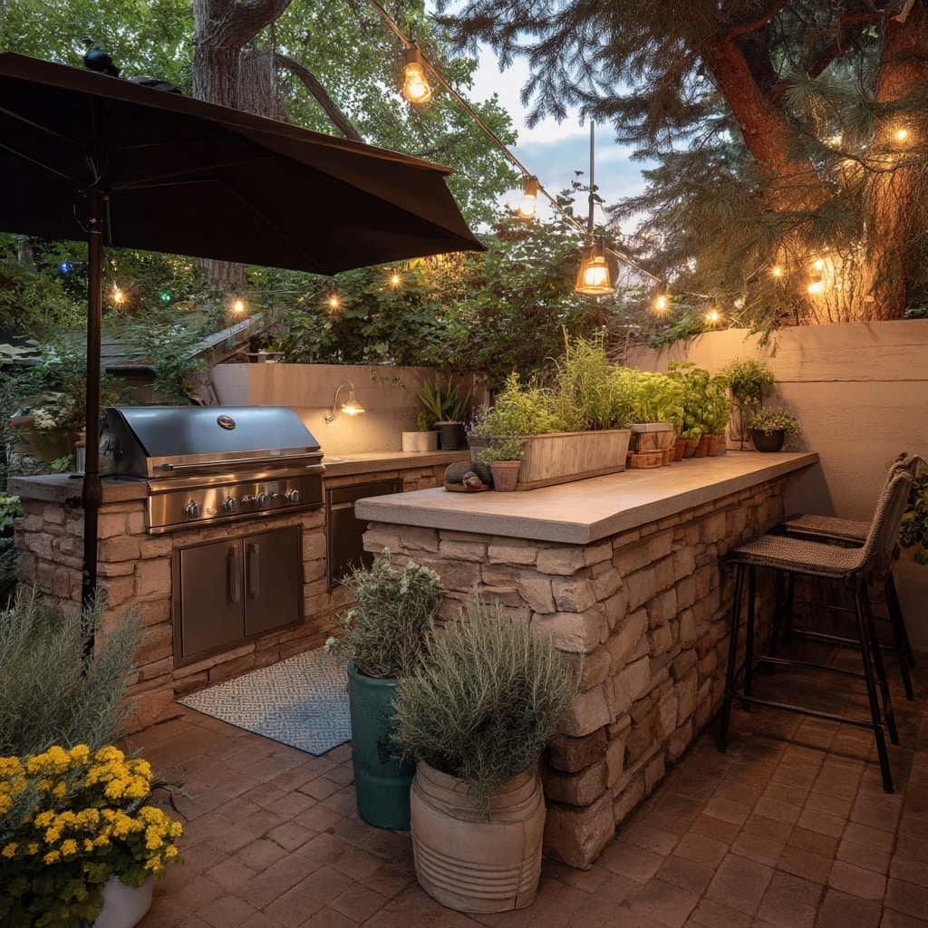 Design a Stylish Outdoor Kitchen Retreat