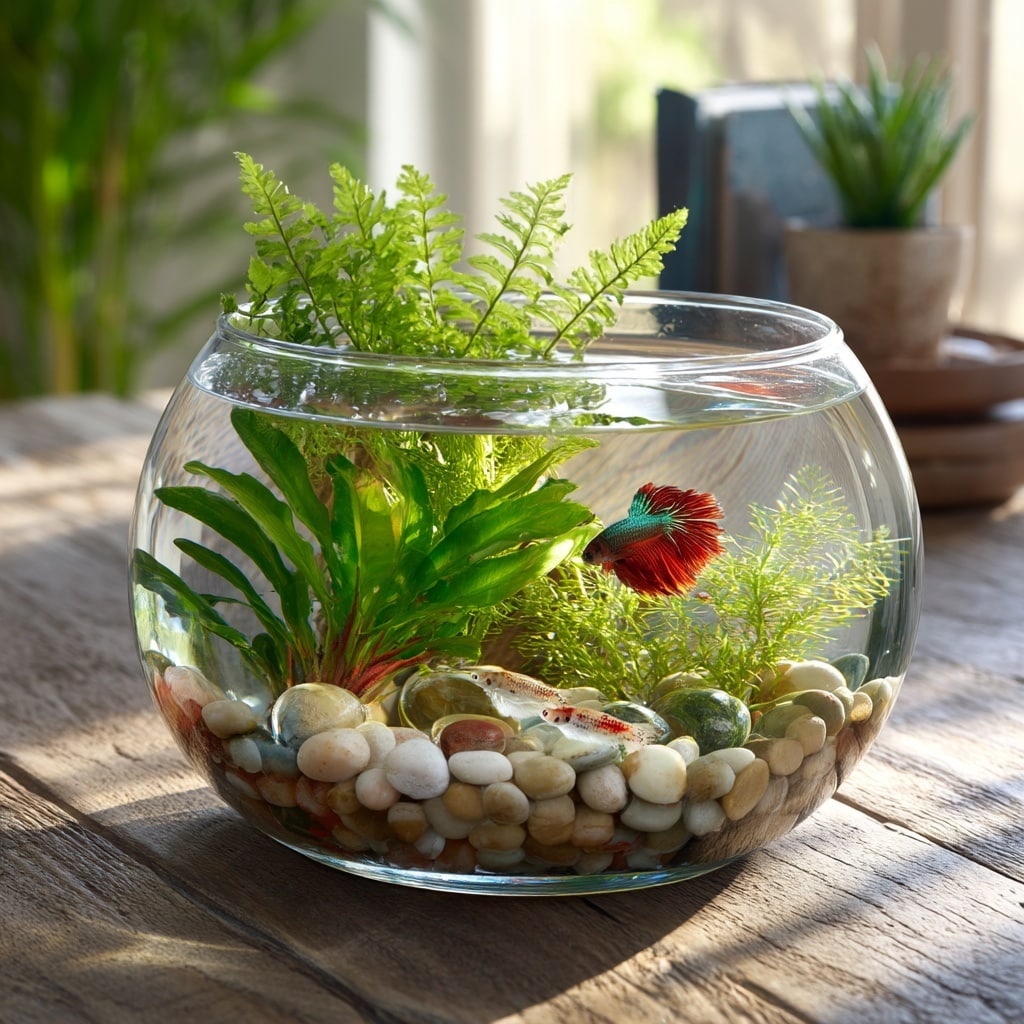 Glass Bowl or Fishbowl Pond