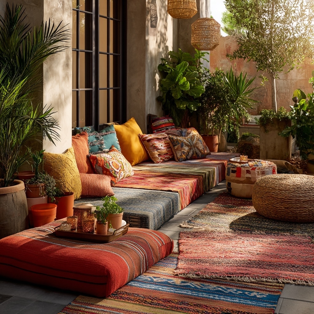 Outdoor Rugs for Texture