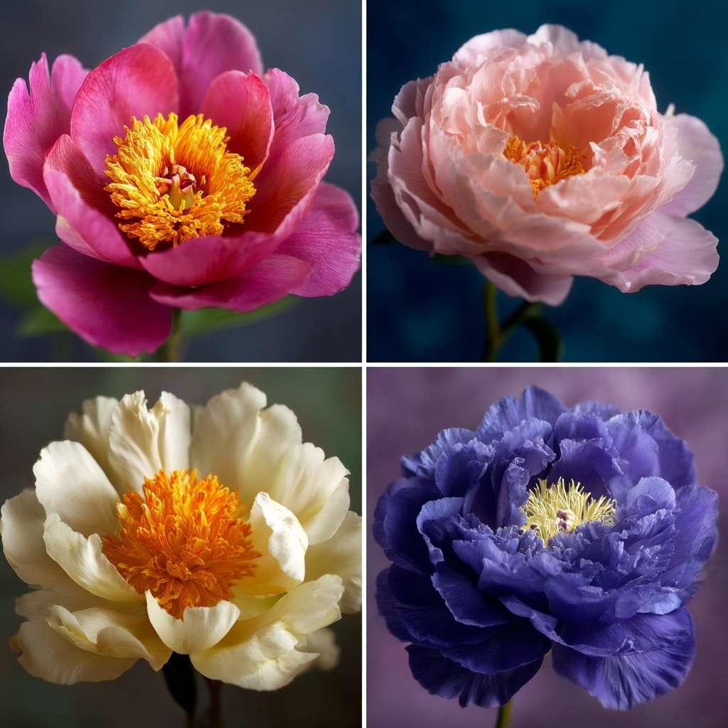  Types of Peonies