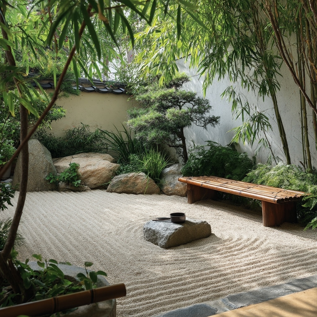20 Charming Garden Nook Ideas for Your Backyard 9 Zen Garden Corner Nook