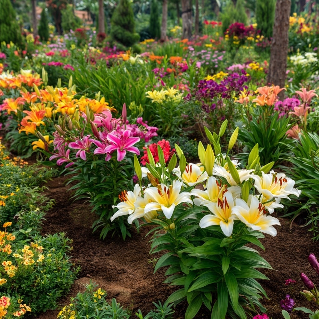 Growing Tips (General Lily Garden Scene)