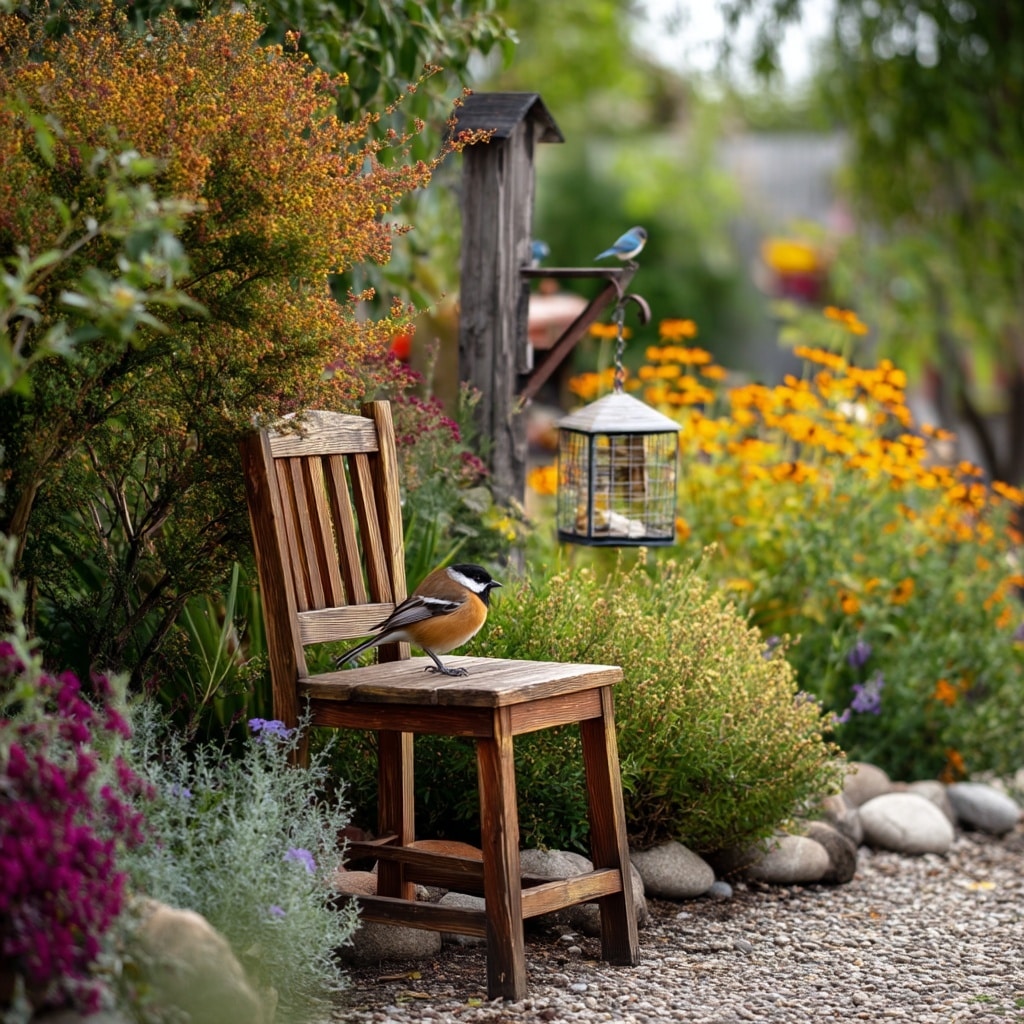 20 Charming Garden Nook Ideas for Your Backyard 10 Birdwatching Garden Nook