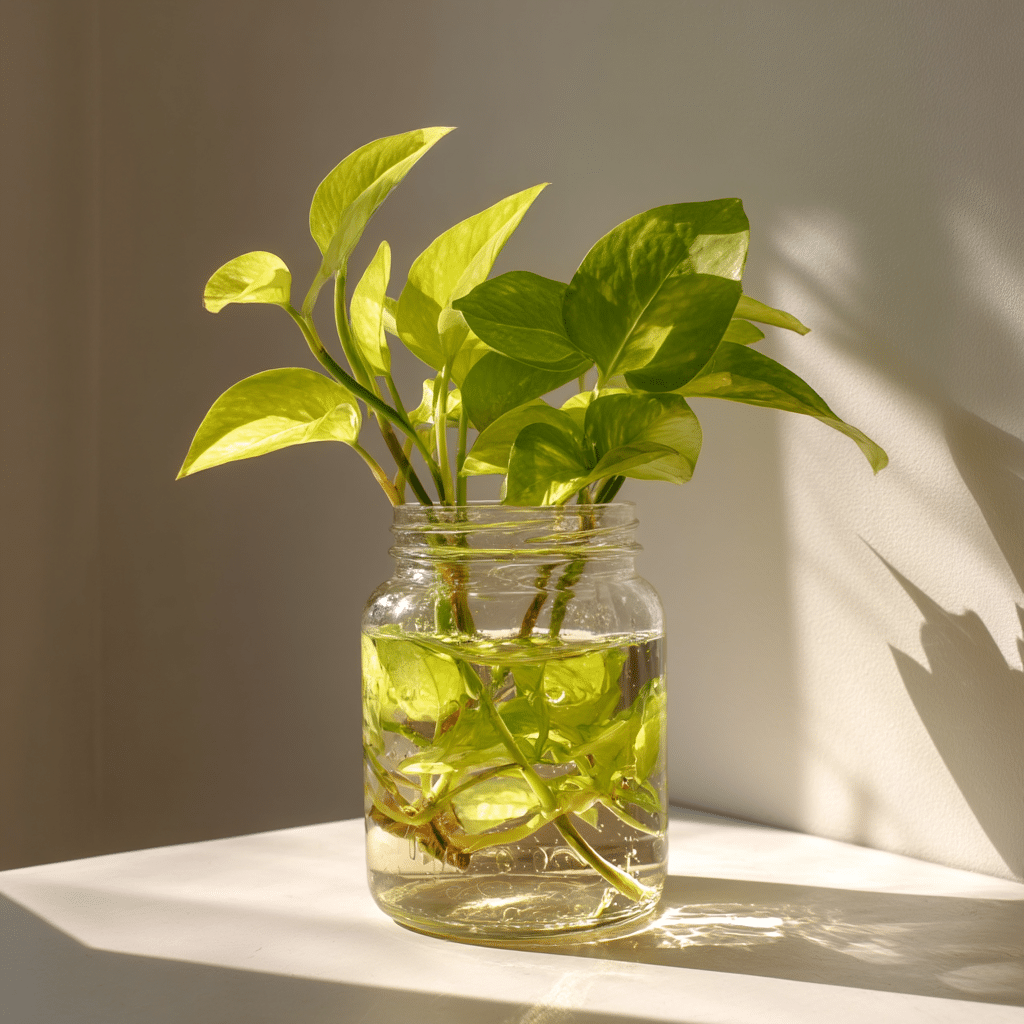 Growing Pothos in Water