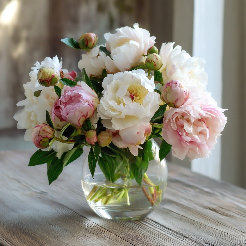 Peonies as Cut Flowers