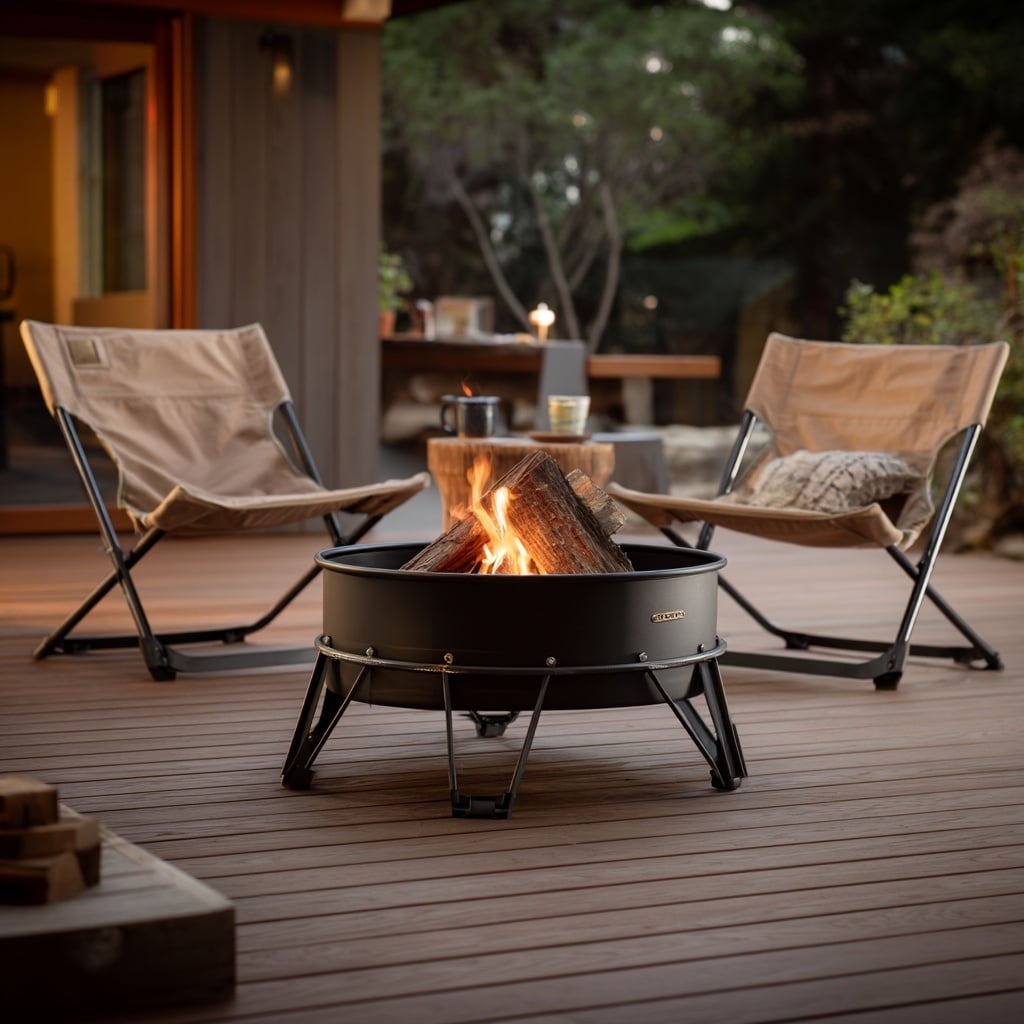 12 Backyard Fire Pit Ideas for Cozy Outdoor Living 10 Portable Fire Pit