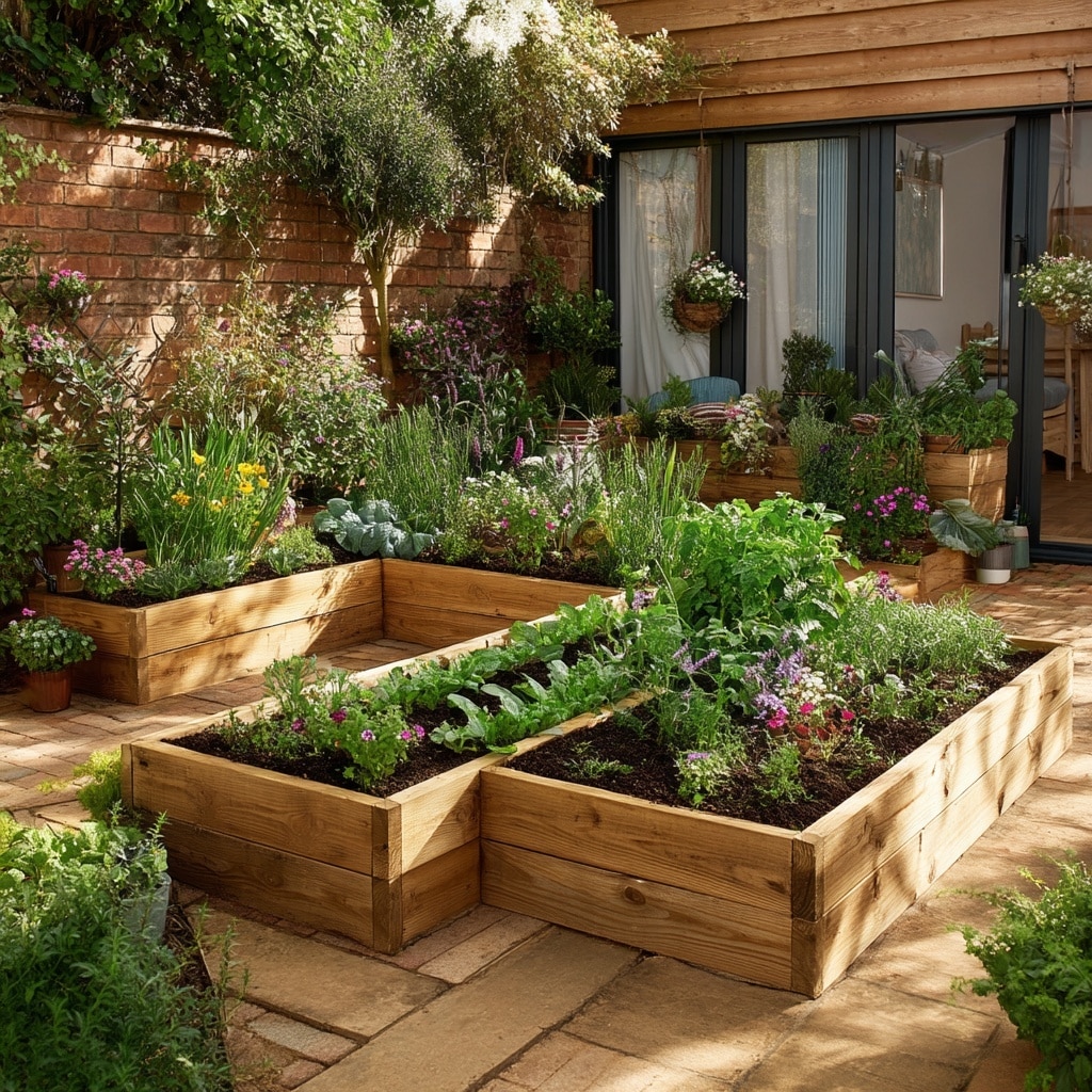 14 Creative Raised Garden Beds Layout Ideas 11 L-Shaped Raised Garden Beds