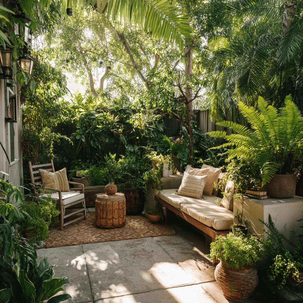  Lush Greenery Oasis