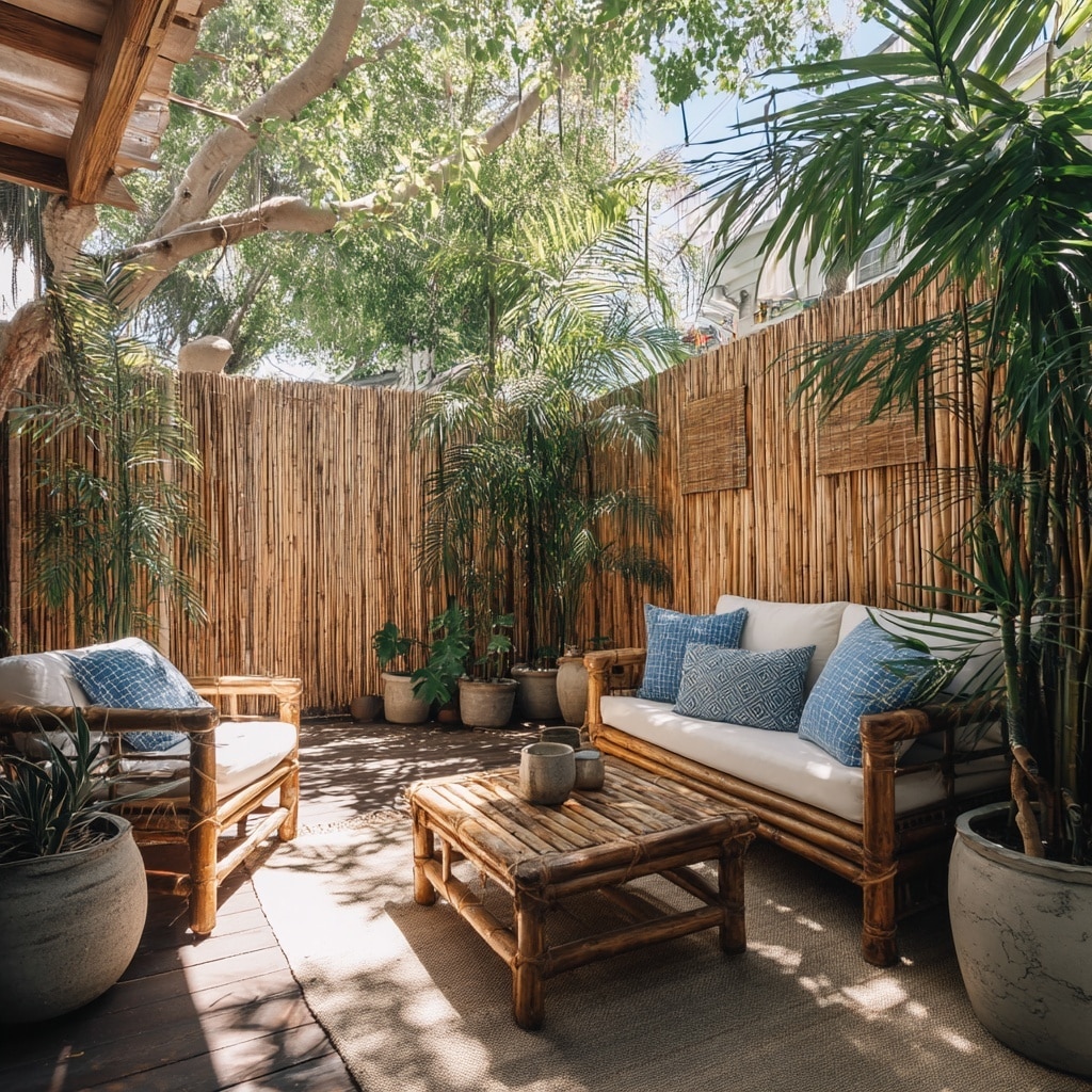 Bamboo Privacy Screens